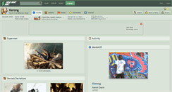 Desktop Screenshot of kerong.deviantart.com