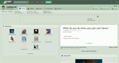 Desktop Screenshot of cookieswtf.deviantart.com