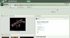 Desktop Screenshot of bartalon.deviantart.com