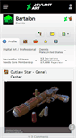 Mobile Screenshot of bartalon.deviantart.com