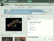 Tablet Screenshot of bartalon.deviantart.com