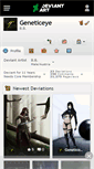 Mobile Screenshot of geneticeye.deviantart.com