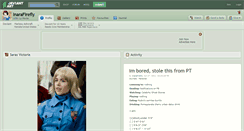Desktop Screenshot of inarafirefly.deviantart.com