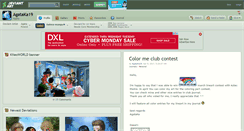 Desktop Screenshot of agataka19.deviantart.com