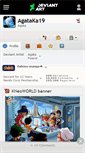 Mobile Screenshot of agataka19.deviantart.com