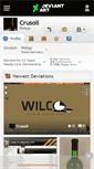 Mobile Screenshot of crusoli.deviantart.com