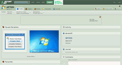 Desktop Screenshot of mp7000.deviantart.com