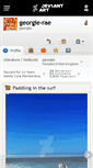 Mobile Screenshot of georgie-rae.deviantart.com