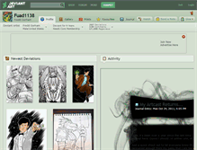 Tablet Screenshot of fuad1138.deviantart.com