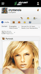 Mobile Screenshot of crystanola.deviantart.com