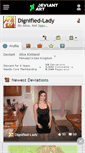Mobile Screenshot of dignified-lady.deviantart.com