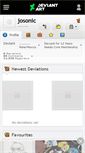 Mobile Screenshot of josonic.deviantart.com
