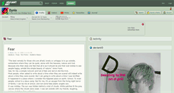 Desktop Screenshot of dynix.deviantart.com