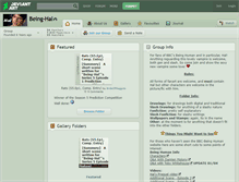 Tablet Screenshot of being-hal.deviantart.com