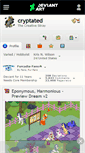 Mobile Screenshot of cryptated.deviantart.com