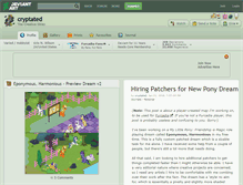 Tablet Screenshot of cryptated.deviantart.com