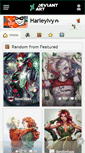 Mobile Screenshot of harleyivy.deviantart.com