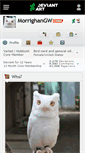 Mobile Screenshot of morrighangw.deviantart.com