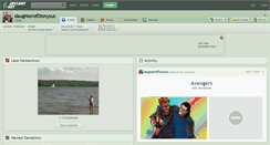 Desktop Screenshot of daughterofdionysus.deviantart.com