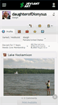 Mobile Screenshot of daughterofdionysus.deviantart.com