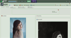 Desktop Screenshot of luxnoir.deviantart.com