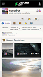 Mobile Screenshot of cocod-or.deviantart.com