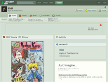 Tablet Screenshot of iknk.deviantart.com