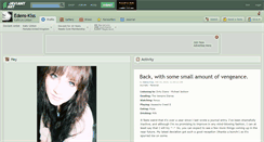 Desktop Screenshot of edens-kiss.deviantart.com