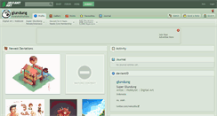Desktop Screenshot of glundung.deviantart.com