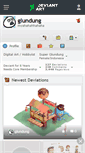 Mobile Screenshot of glundung.deviantart.com