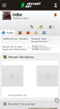 Mobile Screenshot of odbe.deviantart.com