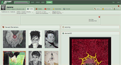 Desktop Screenshot of jaxene.deviantart.com