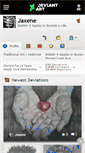Mobile Screenshot of jaxene.deviantart.com