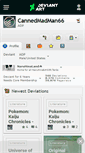 Mobile Screenshot of cannedmadman66.deviantart.com