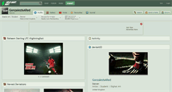 Desktop Screenshot of gonzalezisared.deviantart.com