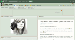 Desktop Screenshot of dragonchild49.deviantart.com