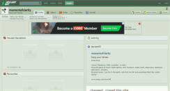 Desktop Screenshot of momentofclarity.deviantart.com