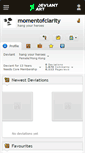 Mobile Screenshot of momentofclarity.deviantart.com