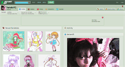 Desktop Screenshot of hanako92.deviantart.com