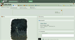 Desktop Screenshot of cyber-ghost.deviantart.com