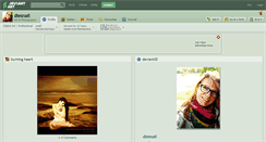 Desktop Screenshot of diesnail.deviantart.com