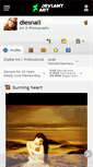 Mobile Screenshot of diesnail.deviantart.com