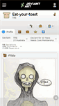 Mobile Screenshot of eat-your-toast.deviantart.com