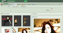 Desktop Screenshot of picketline.deviantart.com