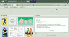 Desktop Screenshot of luv333.deviantart.com