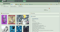 Desktop Screenshot of empiremonkey.deviantart.com
