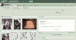 Desktop Screenshot of matejko77.deviantart.com