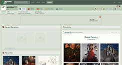 Desktop Screenshot of almister12.deviantart.com