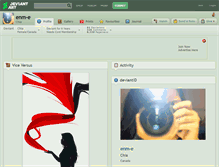 Tablet Screenshot of enm-e.deviantart.com