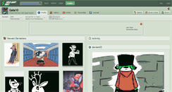 Desktop Screenshot of gaia10.deviantart.com